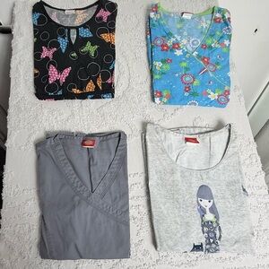 Dickies Womans top scrubs lot
